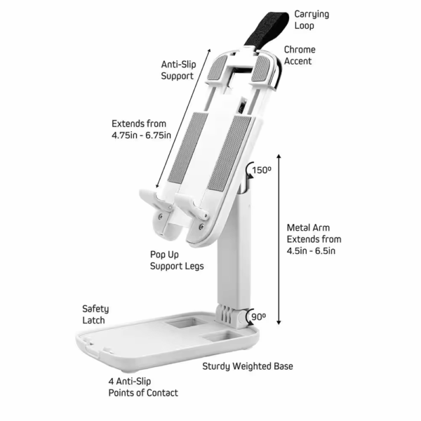 Adjustable Stand for Phones and Tablets