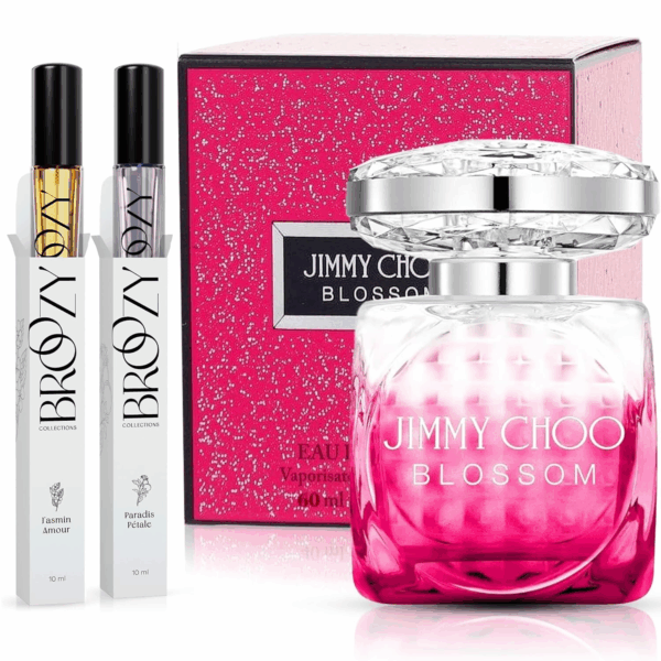 Women'S Perfume Set: Jimmy Choo Blossom (60Ml) + 2 Travel Perfume