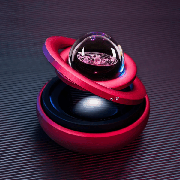 Car Perfume Pendant, Solar Energy Car Perfume, Car Perfume Pendant Galaxy Design Long Lasting Fragrance Solar Energy Rotating Car Aromatherapy Diffuser for Gifts