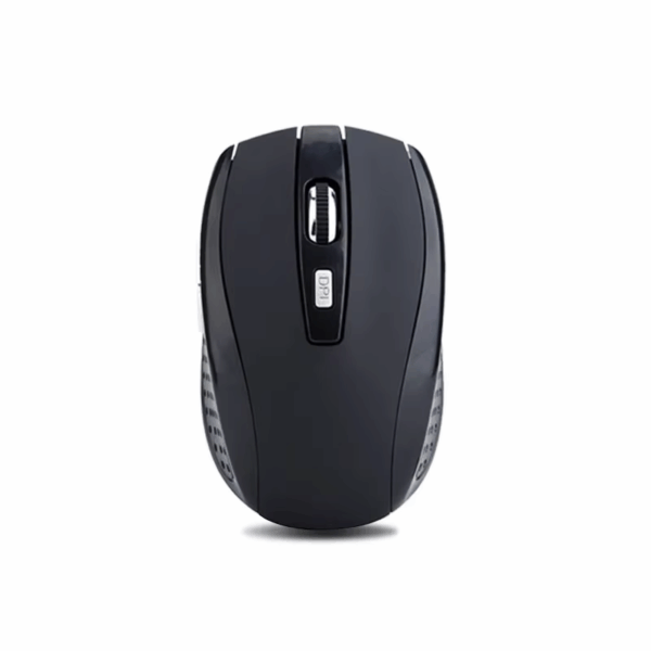 2.4G Portable Battery-Powered Wireless Optical Office Mouse, Adjustable DPI, Suitable for Laptops