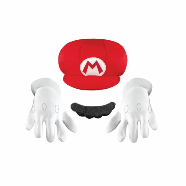 Kids Super Mario Bros. Mario Accessory Kit - Kids Halloween Costume