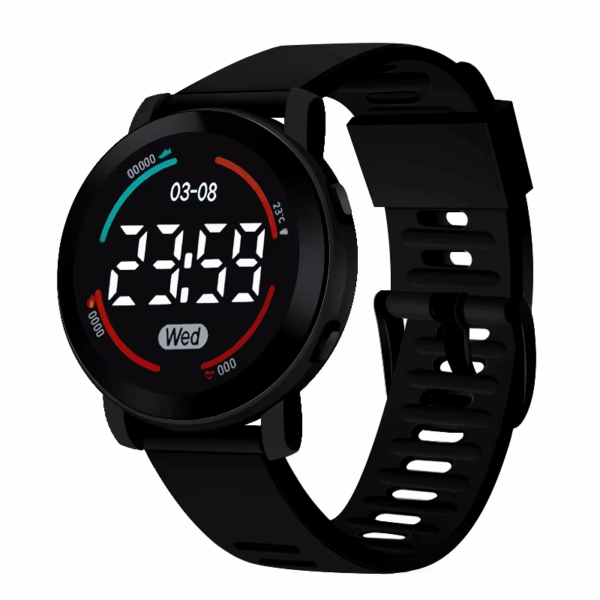 Ladies' Electronic Watch, Minimalist Sports LED Electronic Watch