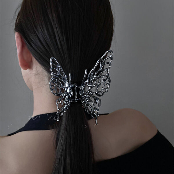Liquid Butterfly Back Head Hair Clip For Women