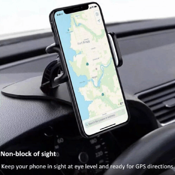 360° Universal Car Dashboard Phone Mount Adjustable Stand Holder for GPS Phones