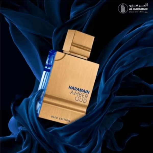 Al Haramain Amber Oud Blue Cologne 2.0Oz/60Ml | Unisex EDT Spray | Long-Lasting Scent Perfect Holiday Gift for Him/Her