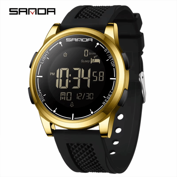 9064 Student Sports Quartz LED Electronic Watch Calorimeter Step Electronic Watch Sleep Monitoring Smart Electronic Watch