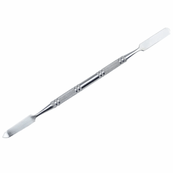 1Pc Stainless Steel Spatula Professional Mirror Lady Mixing Tool for Nail Eye Shadow Eyelash Pigment Blending Foundation