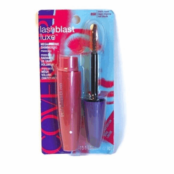 COVERGIRL Lashblast SHIMMERING MASCARA ~ BLACK ROYAL #850 ~ Mega Volume ~ NEW