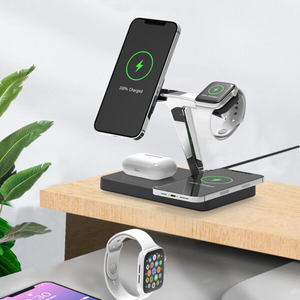 Four-in-one Magnetic Wireless Charger
