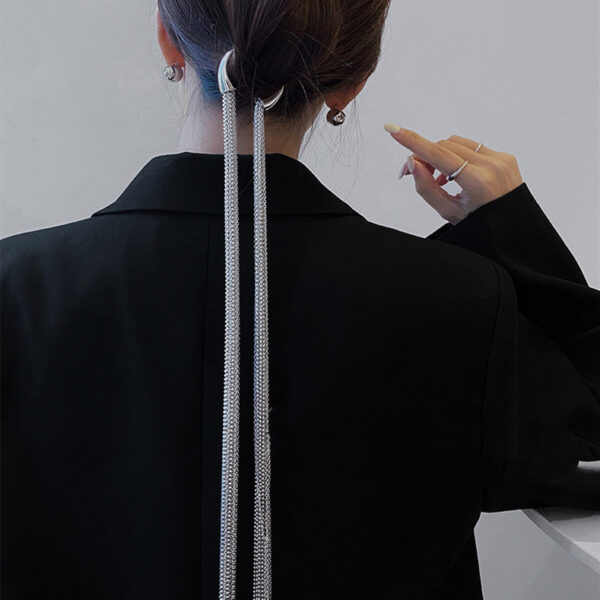 Fringed Hair Band Ponytail Hair Ornament Women