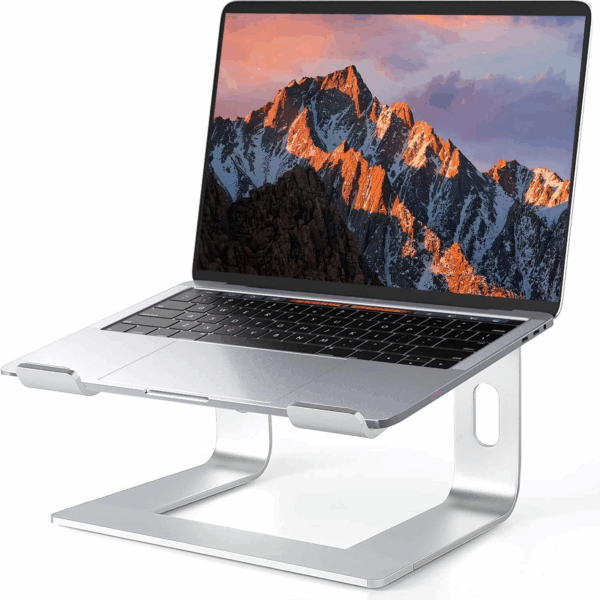 Laptop Stand,Ergonomic Adjustable Laptop Stand for Desk,Portable Detachable Computer Stand,Ventilated Cooling Macbook Stand Laptop Riser Holder Compatible with All Notebooks 10-16"