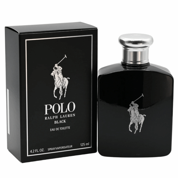 POLO BLACK by Ralph Lauren 4.2 Oz Edt Cologne for Men New in Box
