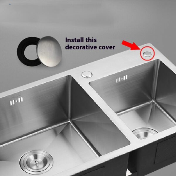 Kitchen Sink Accessories Soap Solution Hole Cover Washing Basin Decorative Cover