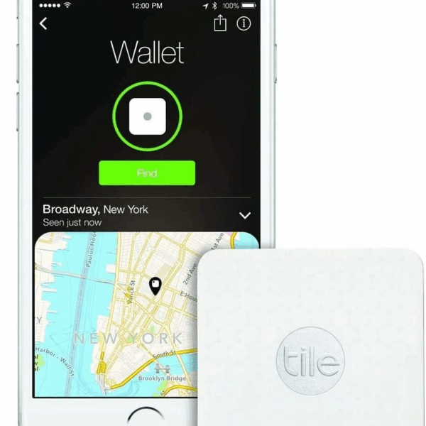 Slim Bluetooth Tracker for Wallet & Phones, Compatible with Ios & Android, Non-Retail Packaging