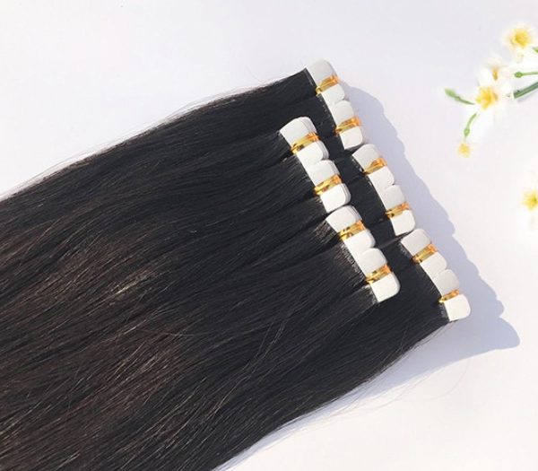 Natural color hair wig reality seamless hair extensions hair stealth seamless wig factory direct sales