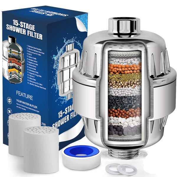 17-layer Shower Filter Active Health Shower Head