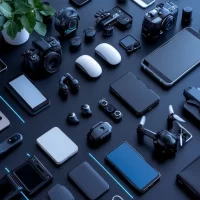 tech-gadgets-display-stockcake